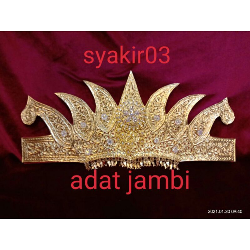 mahkota pengantin jambi