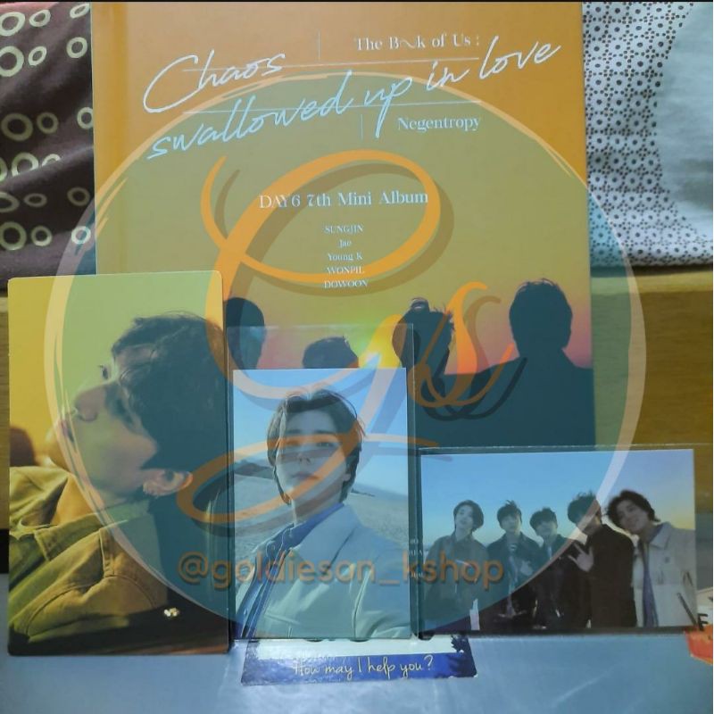 Sharing Unsealed Album Day6 Negentropy