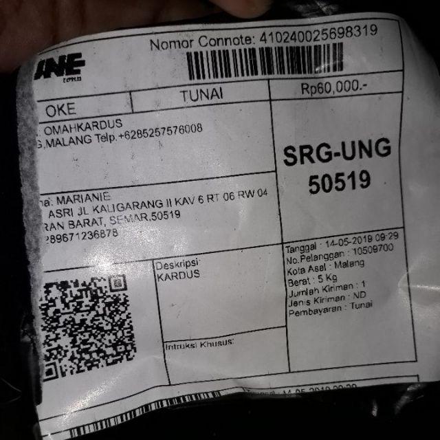 50 Pcs_kardus Box Kue Kering _parcel Lebaran / Box Kue Kering 250gr Toples Isi 4- 25x25x5cm