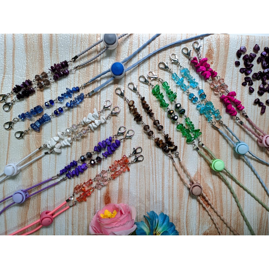 STRAP MASKER 2IN1 STRAP MASKER HIJAB TALI MASKER 2IN1 KONEKTOR MASKER HIJAB STRAP MASKER BATU TALI S