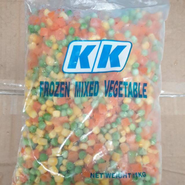 Frozen mix vegetable 1kg