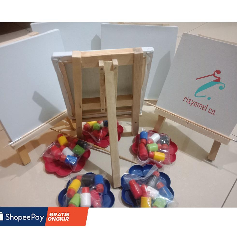 

PAKET LENGKAP MELUKIS - PAKET CAT LUKIS 1 SET AKRILIK (ACRYLIC PAINT) DAN WATERCOLOUR TERMURAH (KODE