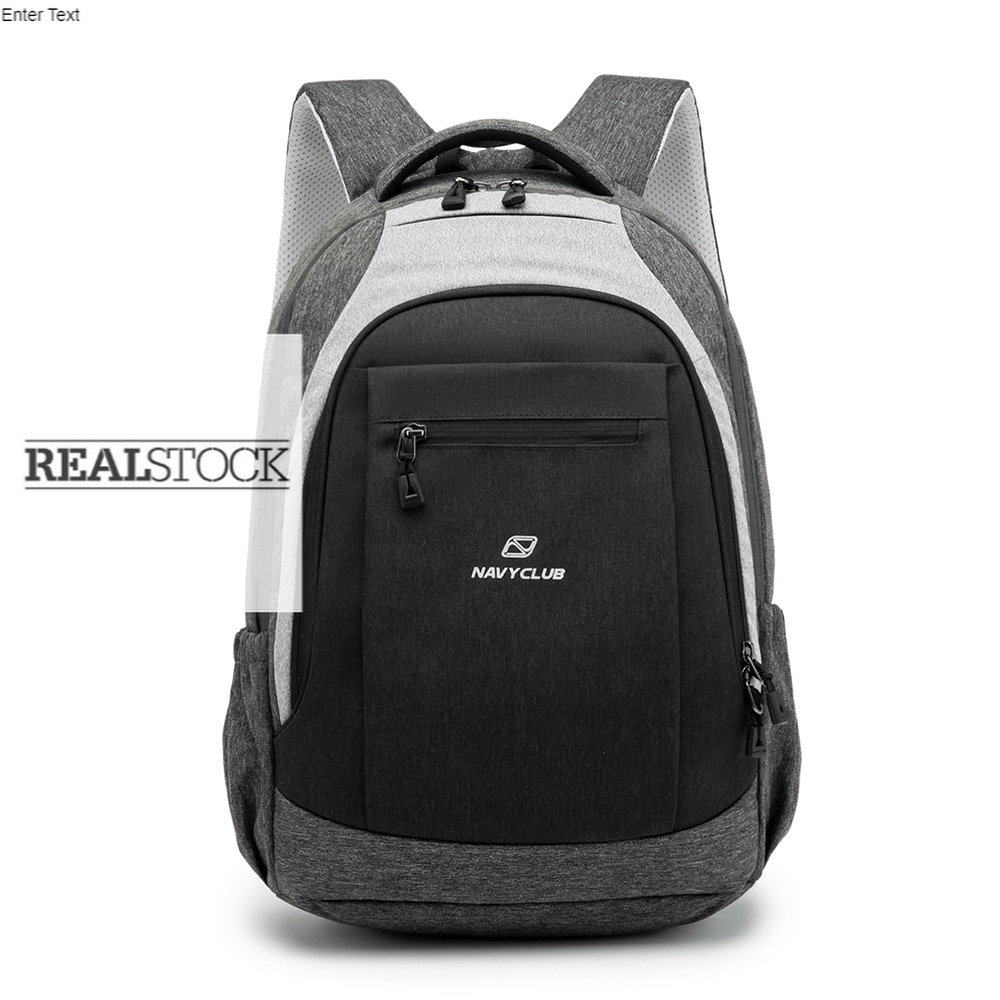 ORI Navy Club Tas Ransel Laptop IBA - Tas Ransel Pria Tas Ransel Wanita Tas Punggung - Backpack Up t