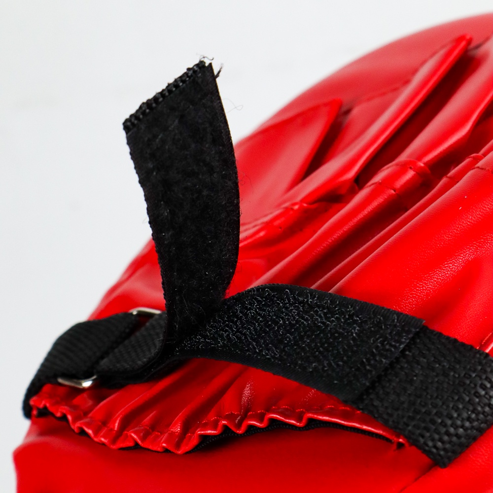 TaffSPORT Sarung Tangan Tinju MMA Muay Thai Leather Glove PU Foam Boxer Target Pad