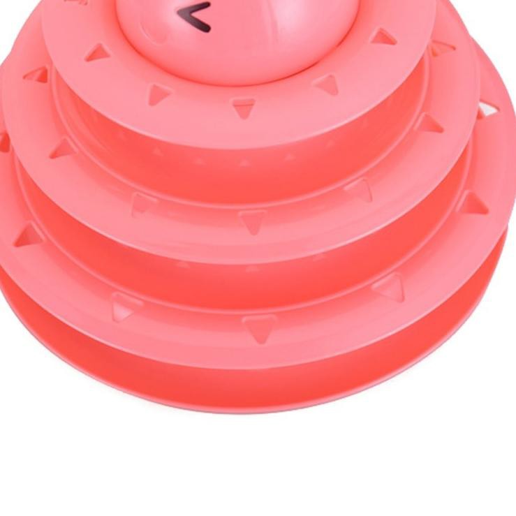 Mainan Kucing Tower Bola Tikus Murah Cat Toys Tower Track Ball CTO-180