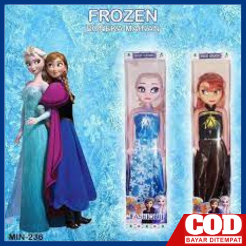 Mainan anak boneka berbie ELSA FROZEN DOLL MURAH