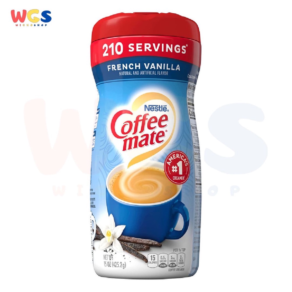 Nestle Coffee Mate USA French Vanilla Powder Coffee Creamer 425.2g