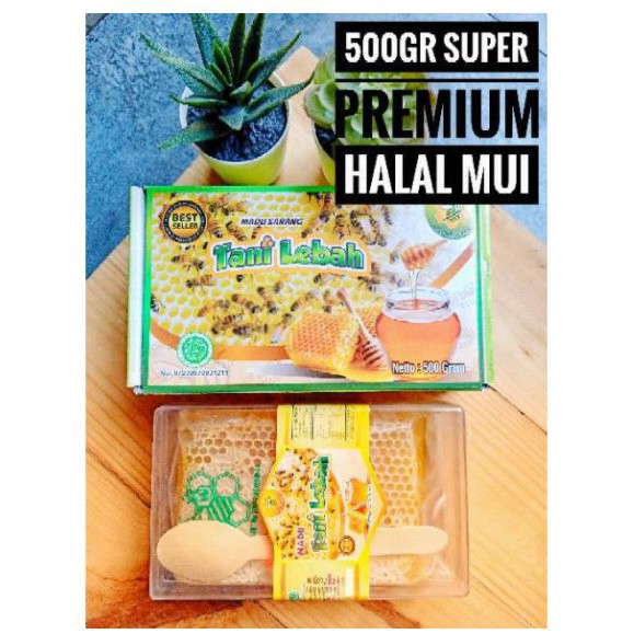 

Sarang Madu Honey Comb - Tani Lebah - 500 gram