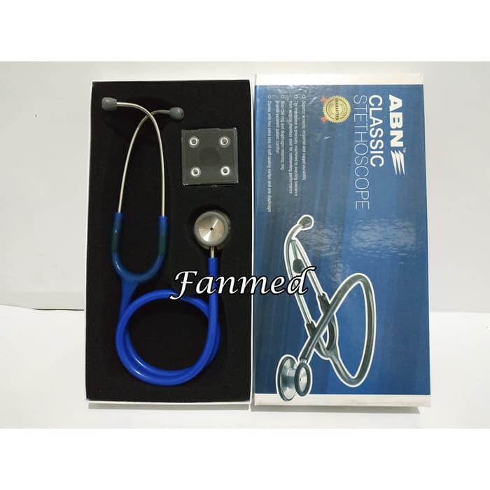 Stetoskop ABN Classic Clasic Dewasa Royal Blue Biru royal ABN klasik