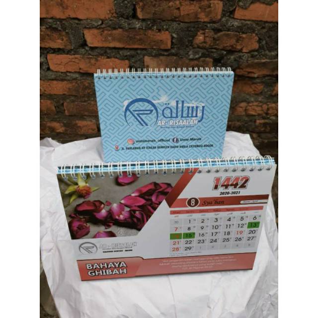

Kalender Meja Hijriyah plus Masehi 1442 H (2020 - 2021 M)