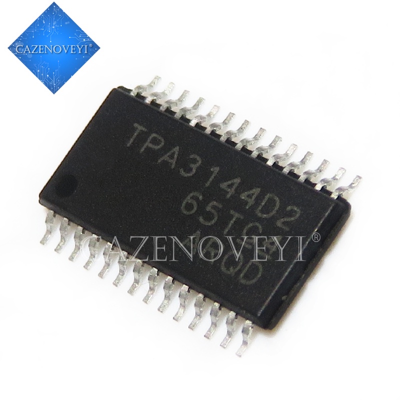 2pcs / lot Sparepart Komponen Elektronik Chip TPA3144D2PWPR TPA3144D2 TPA3144 Htsop-28