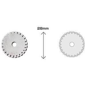 

OLFA XB194 (PRB28-2) Refill 28 mm untuk Pisau Potong Tiket Rotary Perforated Cutter 235B