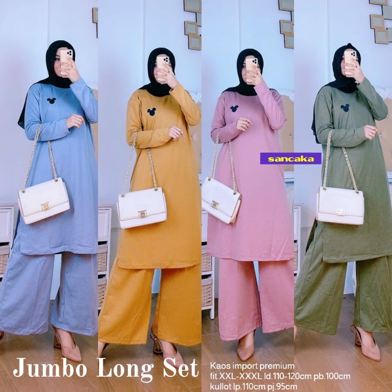 Jumbo Long Set by Sancaka