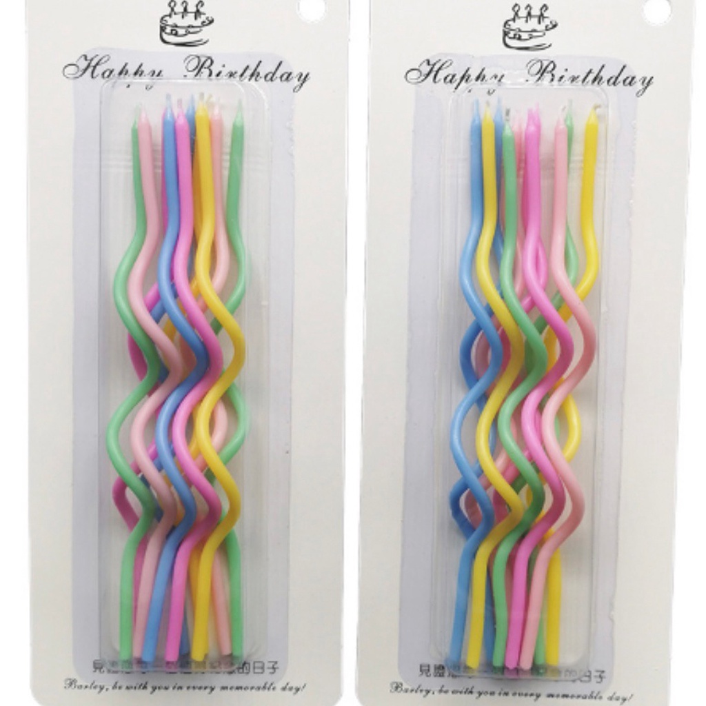 

Long Wave Spiral Candles / Spiral Candles Korean / Lilin Ulir Korea / Lilin Hiasan Kue / Lilin Korea Spiram Mini / Korean Candles / Lilin Ulang Tahun / Lilin Mini Spiral / Lilin Ulir Kecil / Bahan Dekorasi Kue / Bahan Baking