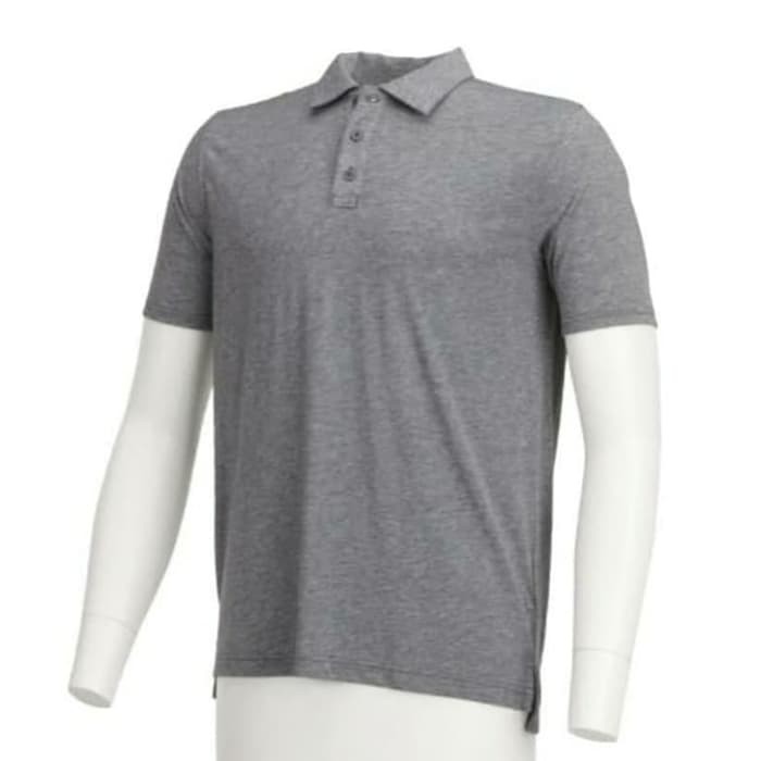 Populer Magellan POLO Tshirt Men GREY BIGSIZE - Kaos Pria Branded JUMBO SIZE