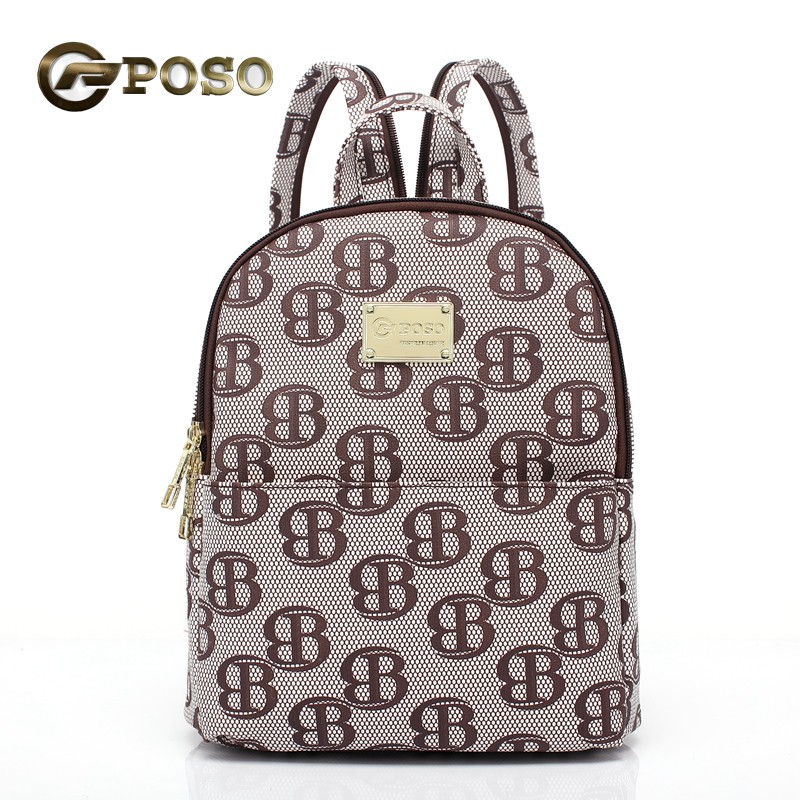 Original POSO PS-301-C - New Fashion Elegant Handbags Shoulder Sling Small Backpack Bag Leisure