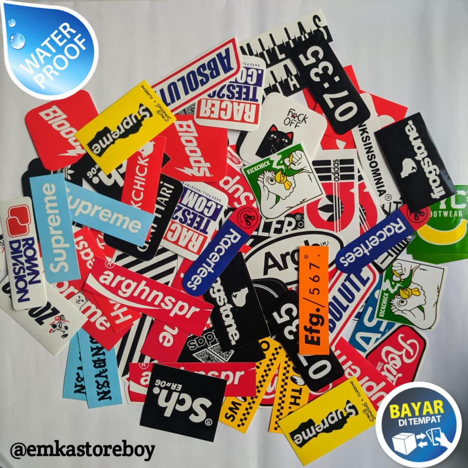 

Paket Sticker Stiker Distro Isi 200pcs