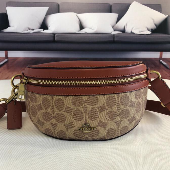 ⭐⭐ DISKON WAIST BAG CEWEK TAS SELEMPANG⭐⭐ COACH SELENA BELT BAG DISKON