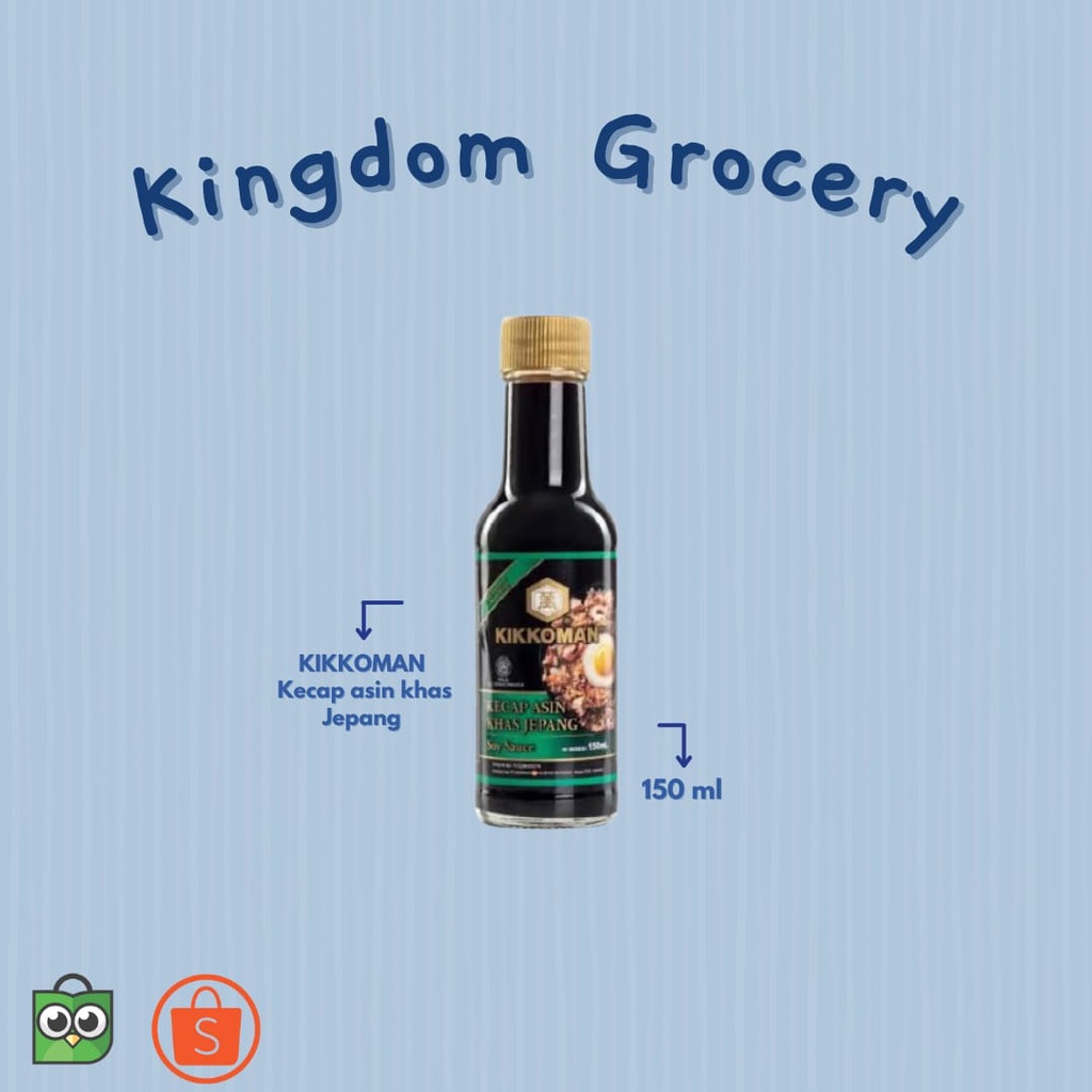 

Kikkoman Kecap asin khas Jepang 150ml