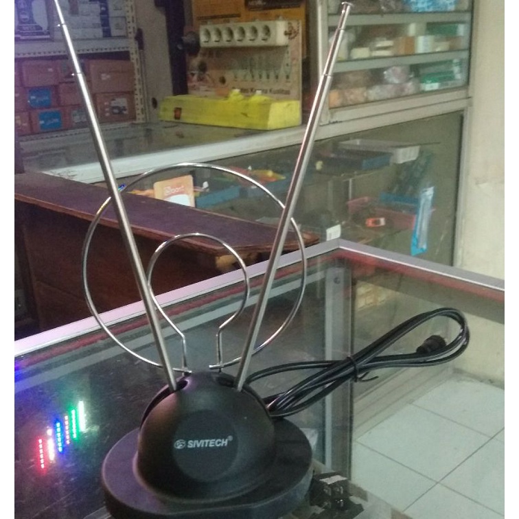 Jual Indoor Antenna Antena Tv Vhf Uhf Dalam Duduk Shopee Indonesia