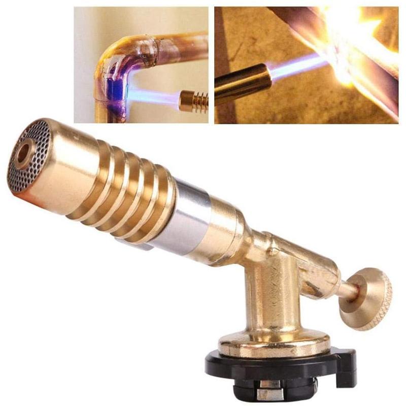 Jual Flame Gun Gas Torch Blow Torch Kepala Las Manual Kuningan Ricas ...