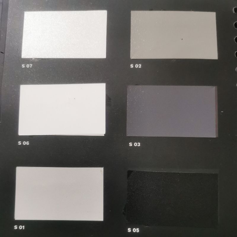 Supercon sheet vicon sheet Pvc pelapis mebel interior warna Solid polos