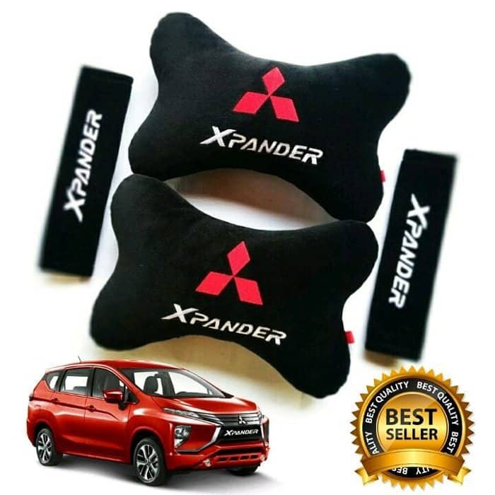 Bantal Mobil mitsubishi Xpander dan Cover Sabuk Xpander