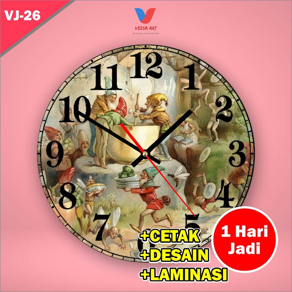 Jam Dinding Vintage Klasik Clasic Fintage Classic Murah Kamar Ruangan Dekorasi Pajangan Rumah Hiasan Pajangan Dinding Wall Decor Anime Animasi Kartu Anak Kamar Tidur Minimalis Tinggal Gantung Tempel Aesthetic Estetik Cantik Yg Bagus Keren Lucu Ukuran Besa