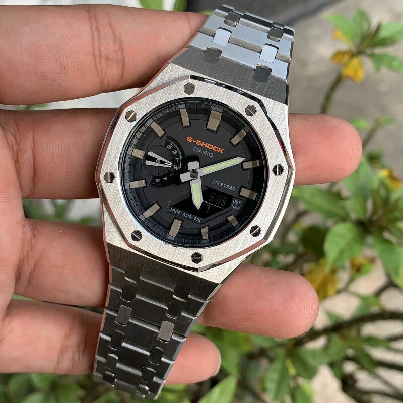 Jam tangan custom casio g-shock ga2100 original