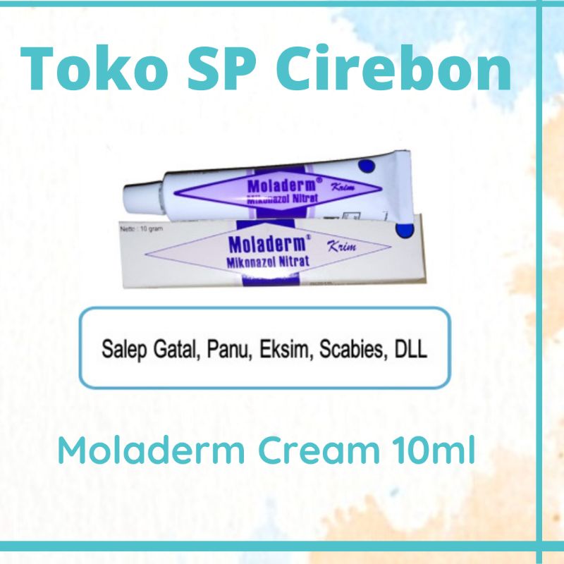❤️TOKO SP❤️ MOLADERM CREAM 10GR / MOLADERM SALEP 10GR