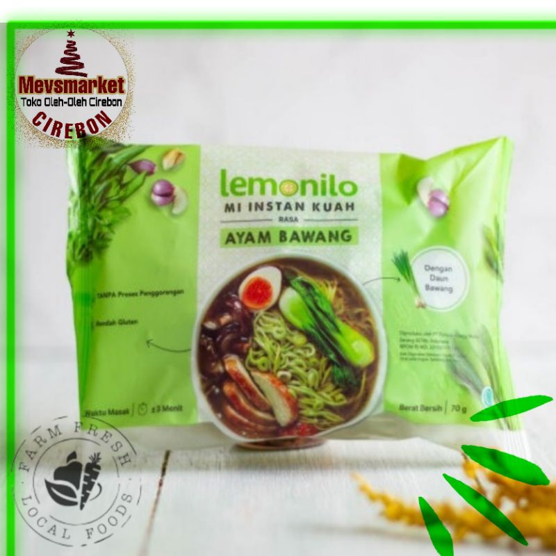 

Mevsmarketcirebon Lemonilo Mie Instan Kuah Ayam Bawang 70 gram *BISA INSTANT DELIVERY*