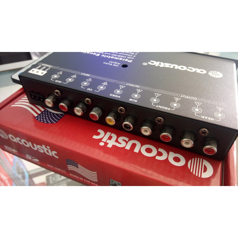 EQUALIZER/pre amp ACOUSTIC MOBIL MP3/MP4/MP5 langsung out video