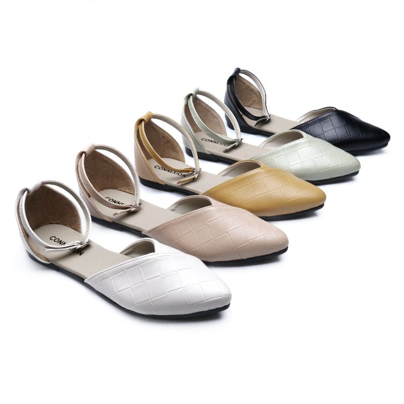 Connexion Sandal Wanita Ankle Strap STCX08