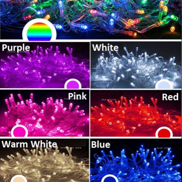 Lampu tumblr 100led 10 meter