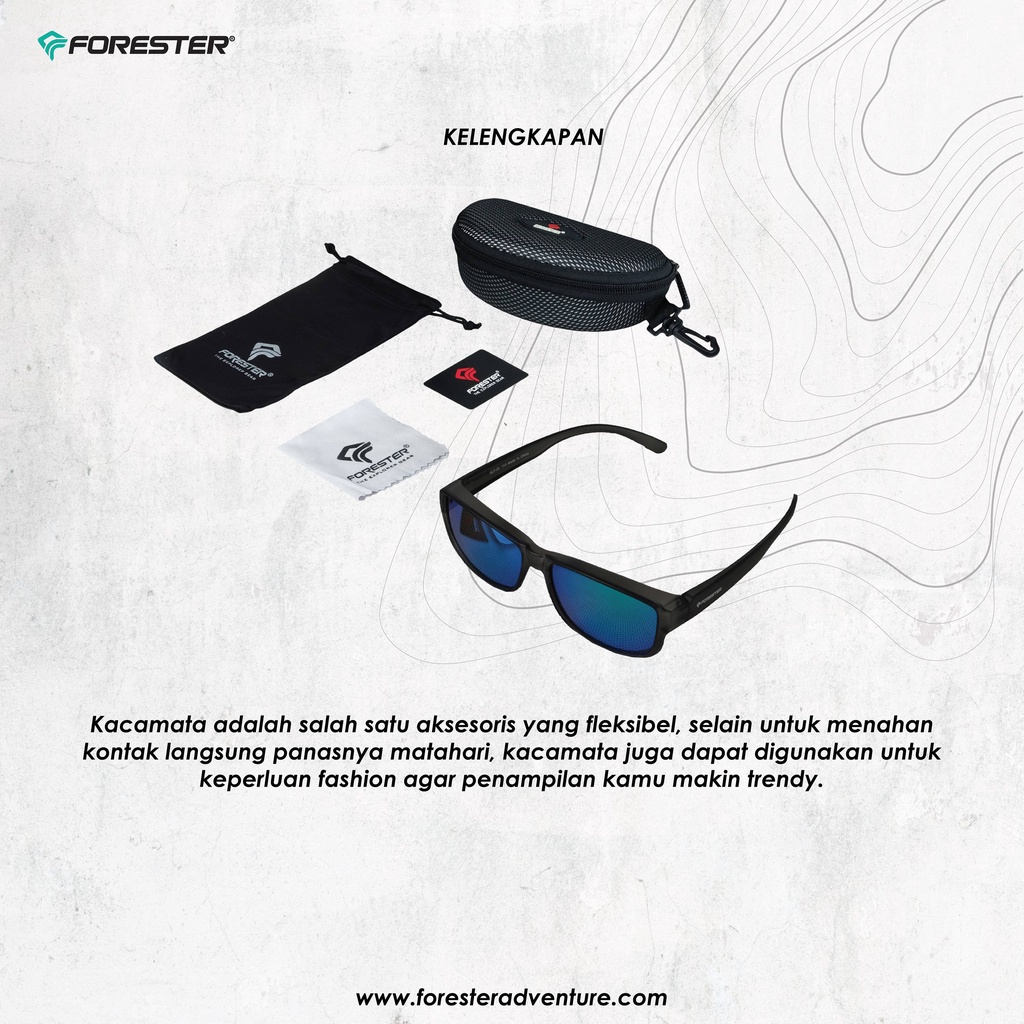 Kacamata Single Sunglasses Sport Kacamata Olahraga Kacamata Gunung Sepeda Gowes Kacamata Polarized Forester Slf-Di 113 Original Thomgear Paiton Probolinggo