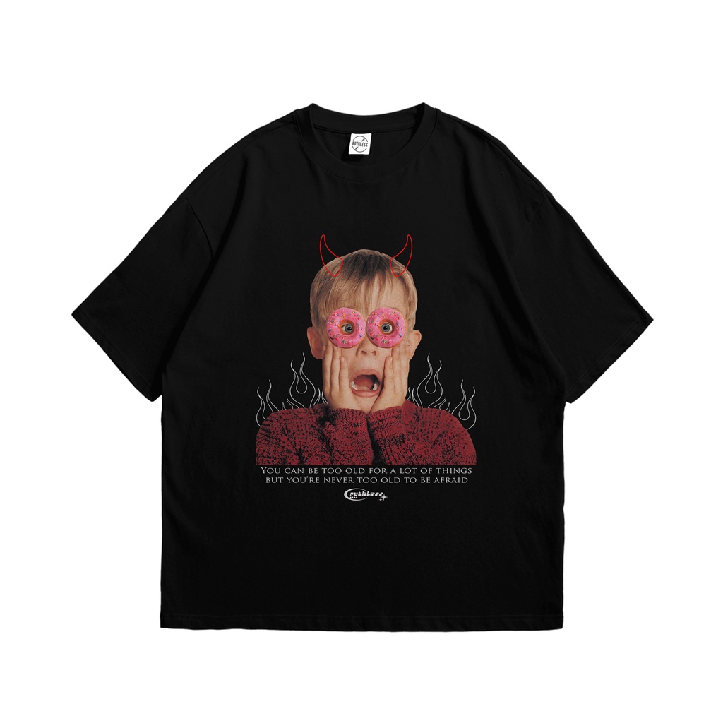 PROMO kaos oversize RUTHLESS HOME ALONE