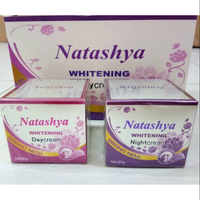 Natashya Whitening Cream DAY / NIGHT (Ecer Satuan)