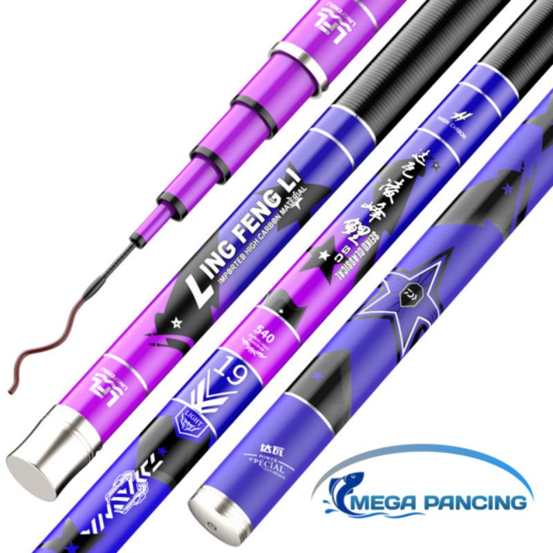 Tegek Daiwa Seiko Classical 6h 8h Material Carbon Kaku