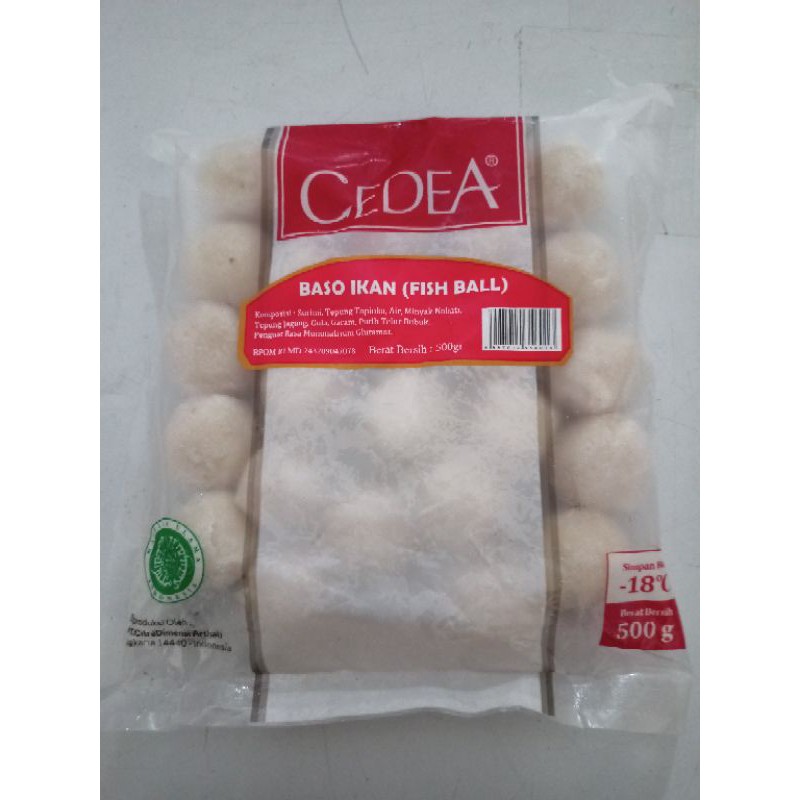 

Cedea Baso ikan 500 gr