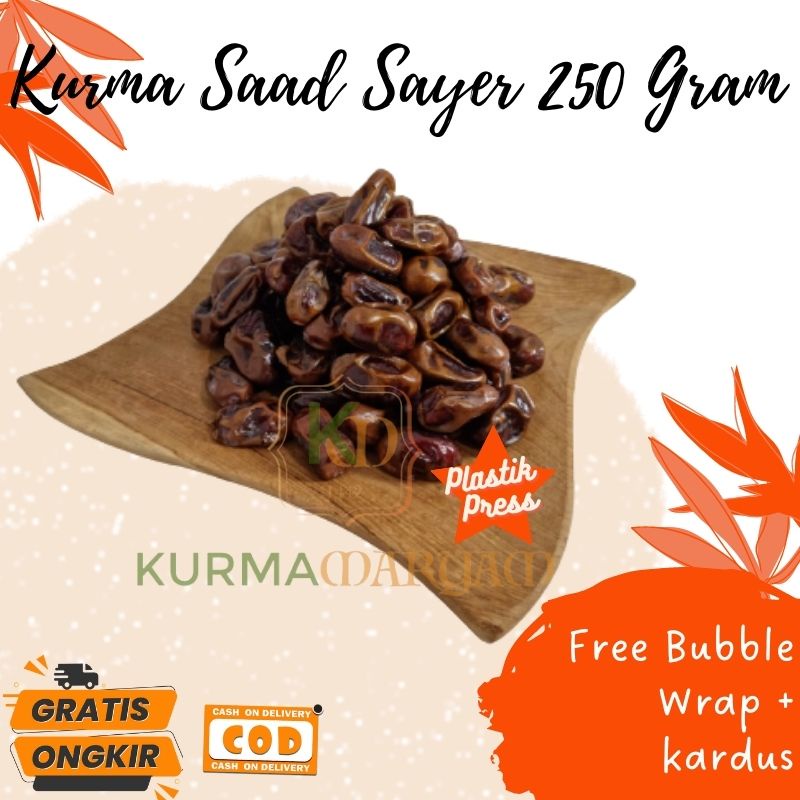 

Kurma Saad Sayer 250 Gram / Kurma Sayer / Kurma Sad Sayer / Kurma Paling Murah / Oleh Oleh Haji Umroh