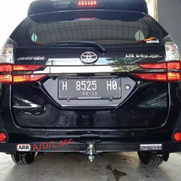 Towing bar arb pengaman besi bemper belakang towing new xenia veloz