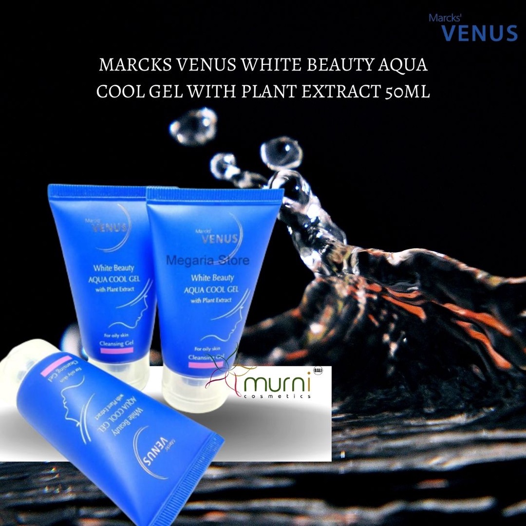 MARCKS VENUS WHITE BEAUTY AQUA COOL GEL WITH PLANT EXTRACT 50ML