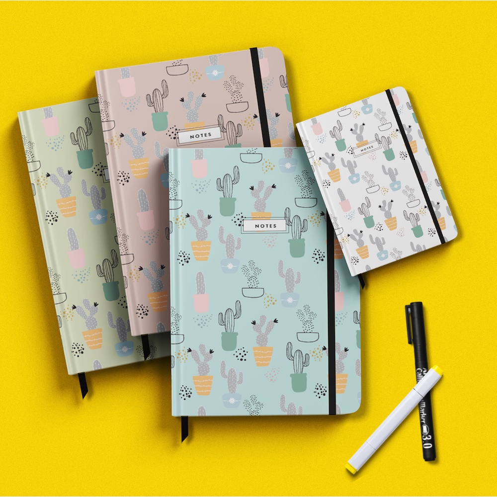 

Buku Tulis Hardcover Custom Cover Warna dan Tulisan Nama Quotes Bebas Ukuran A5 dan A6 Notebook Buku Diary Catatan harian untuk Sekolah Kuliah Kerja Hadiah Custom Gift Buku Notebook Custom Planner Cover Flowery Pattern Tema Bunga Lucu Imut Buku Murah