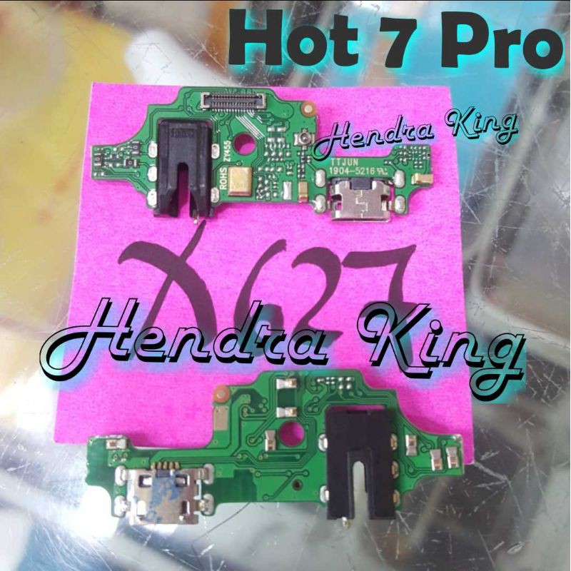 pcb connector charger infinix Hot 7 pro X625