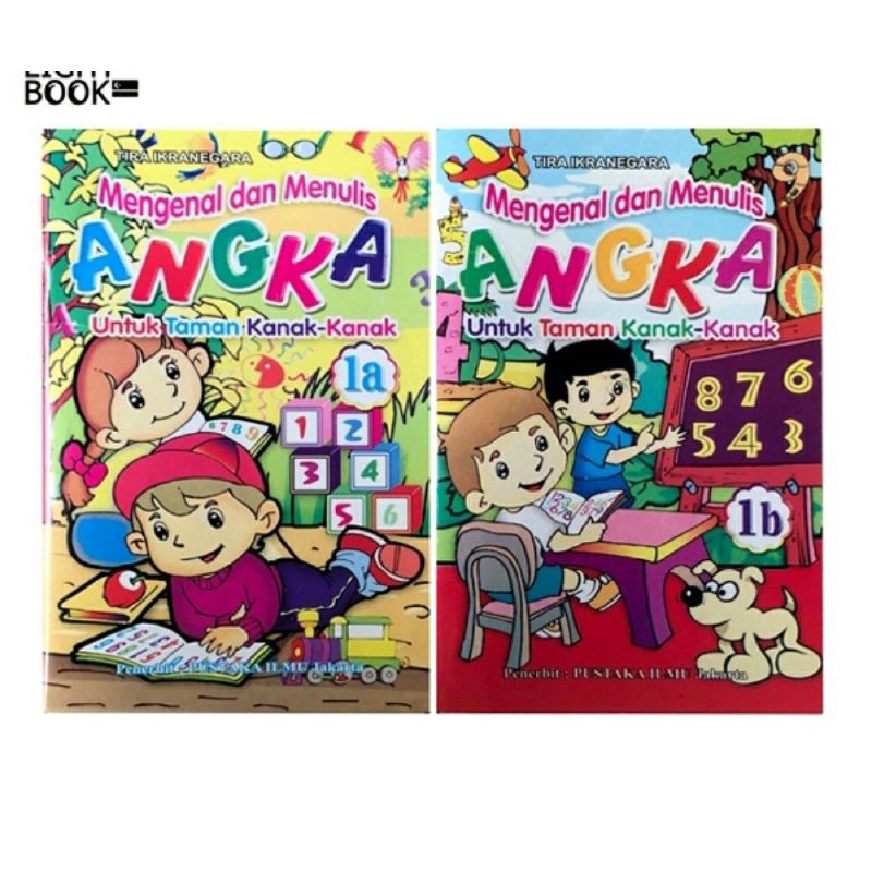 

(Paket) Mengenal Dan Menulis Angka Jilid 1a dan 1b