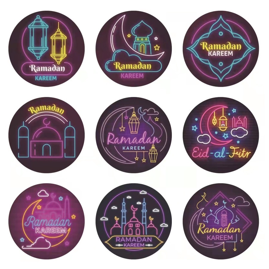 

Stiker Idul Fitri Eid Mubarak Sticker Ucapan Hari Raya Lebaran Premium Import