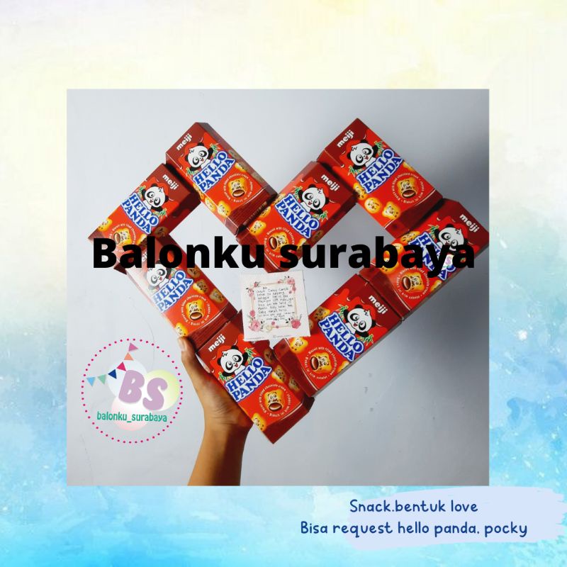 

pocky hello panda bentuk love viral tiktok