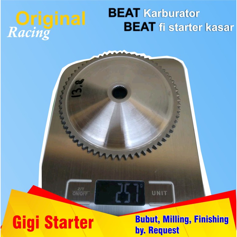 Pulley Beat karburator Gigi starter Beat Fi Starter kasar 