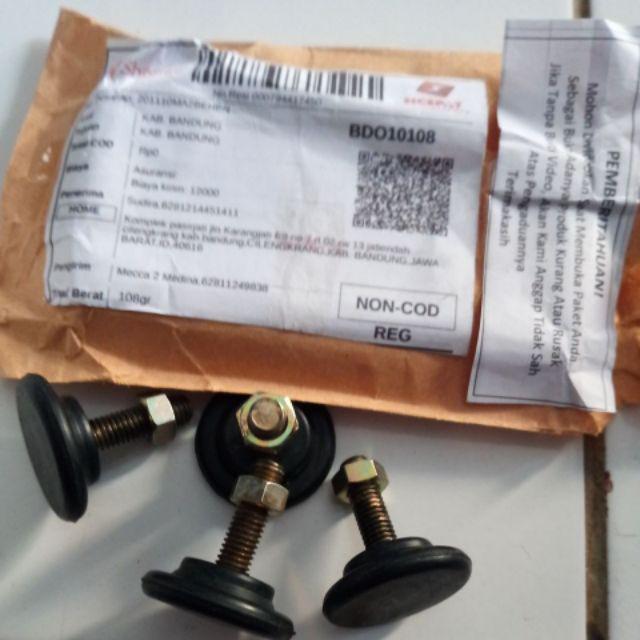 Kaki Stabil  Alas Kaki Kursi Sofa Meja M8 Dan Mur - 4pcs