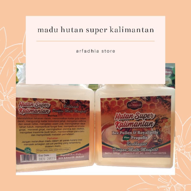 

Madu Hutan Super Kalimantan